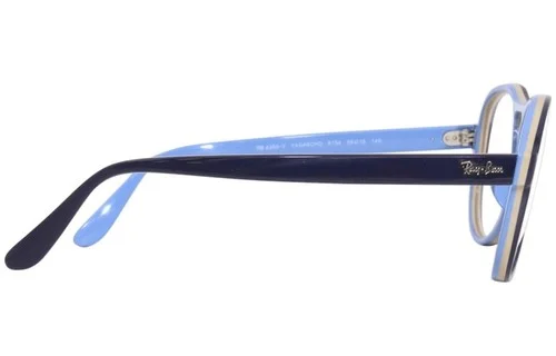 New Ray-Ban RB 4355V Vagabond 8134 Blue Light Brown 55/15/140 Unisex Eyeglasses 3
