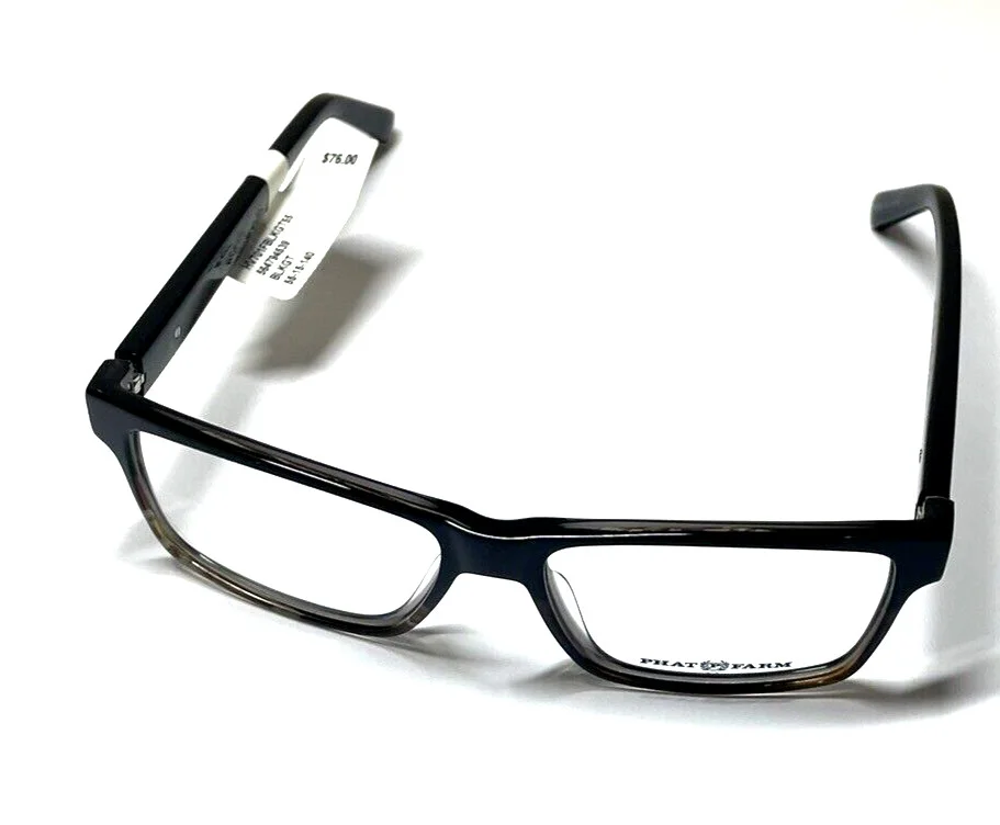 PHAT FARM 701 BLKGT BLACK HORN AUTHENTIC RX EYEGLASSES 55-15-140 MM